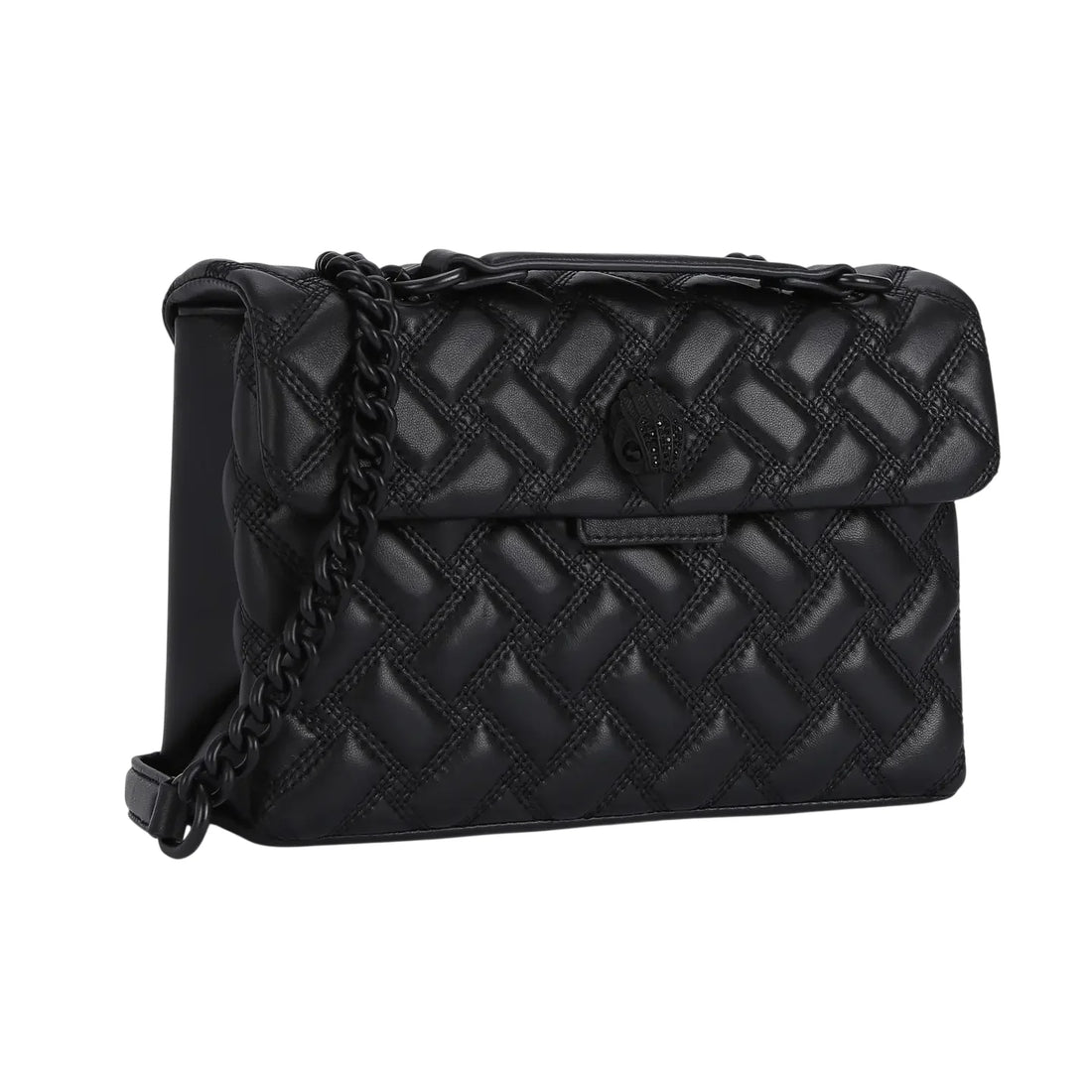Kurt Geiger borsa a spalla Kensington in pelle nero