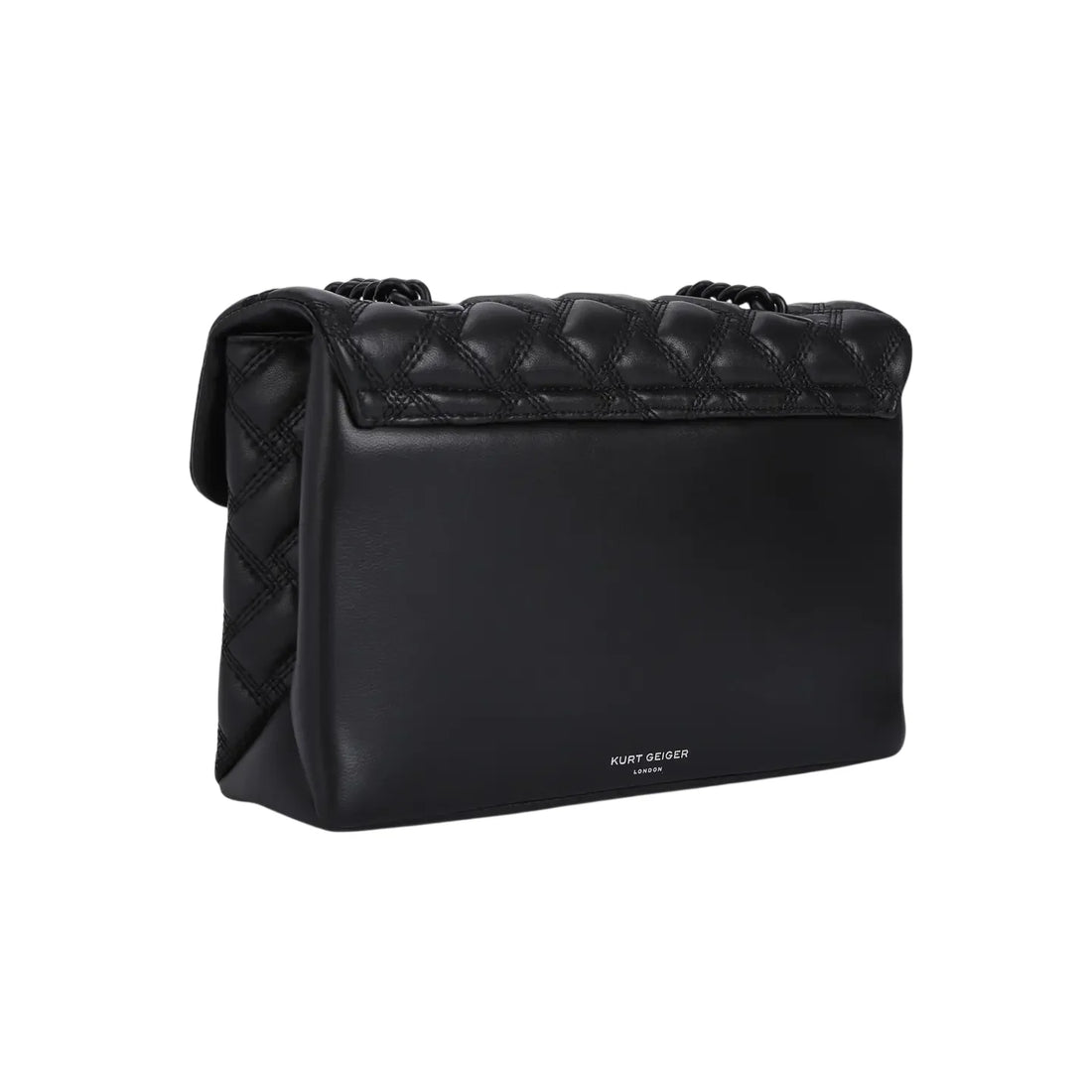 Kurt Geiger borsa a spalla Kensington in pelle nero