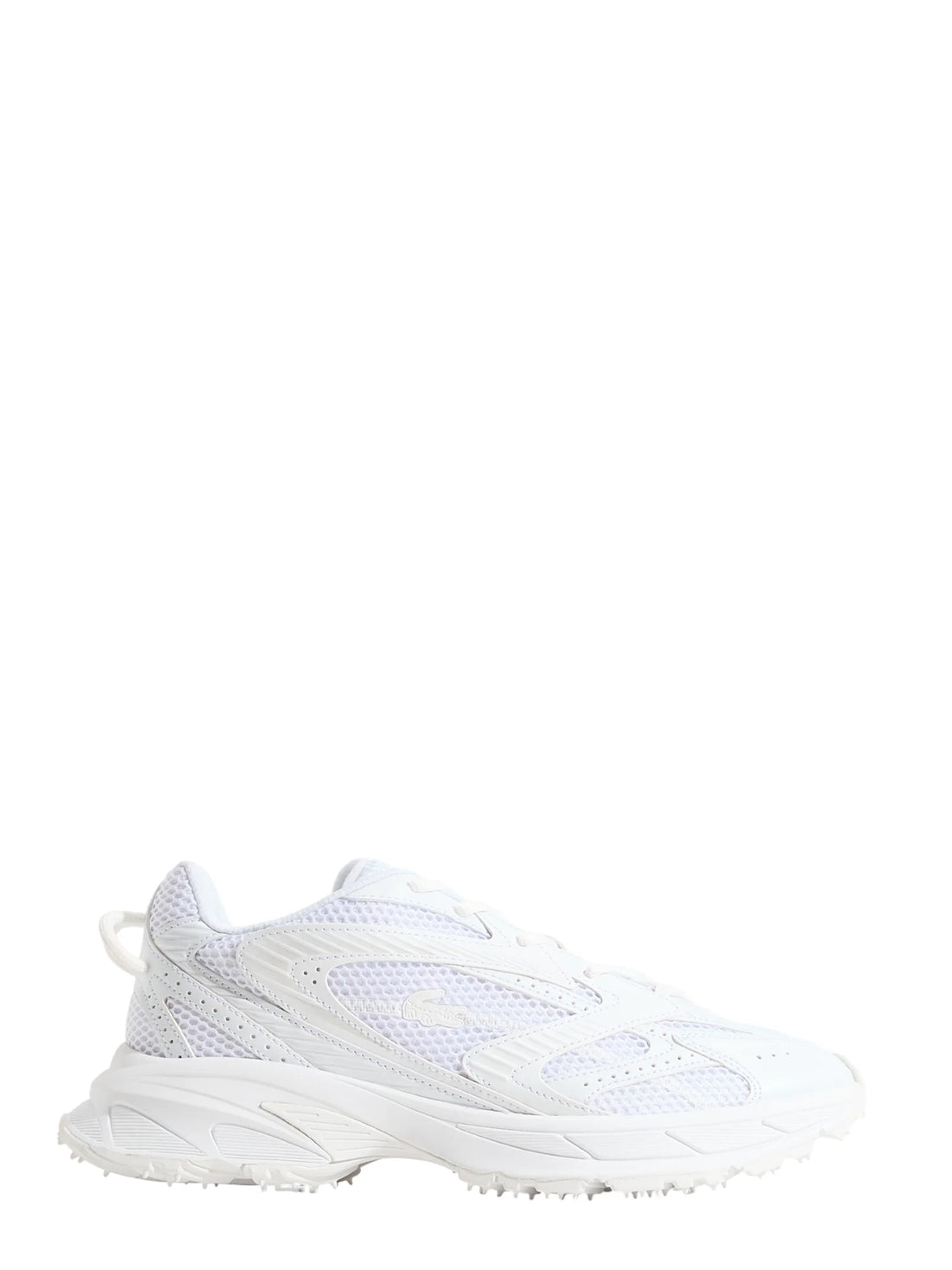 Lacoste sneakers uomo Neo Shot in mesh ed ecopelle bianco