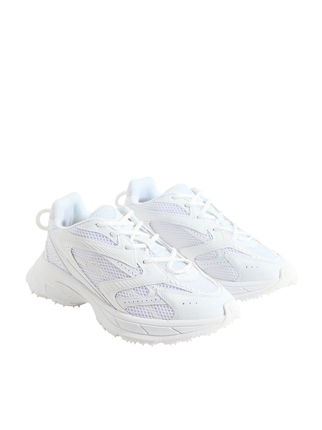 Lacoste sneakers uomo Neo Shot in mesh ed ecopelle bianco