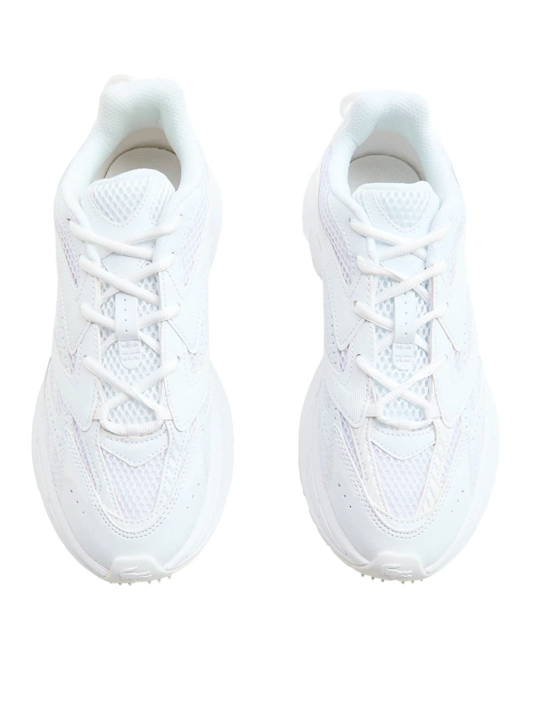 Lacoste sneakers uomo Neo Shot in mesh ed ecopelle bianco