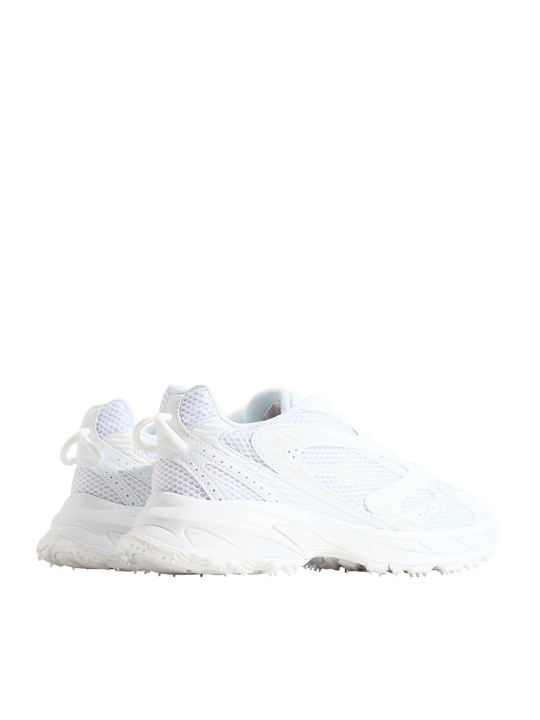 Lacoste sneakers uomo Neo Shot in mesh ed ecopelle bianco
