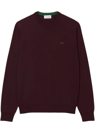 Lacoste maglia uomo in lana borgogna AH1969 3KE LACOSTE 