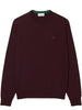 Lacoste maglia uomo in lana borgogna