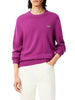 Lacoste maglia girocollo uomo in pura lana magenta