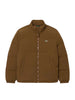 Lacoste piumino uomo impermabile con cappuccio marrone