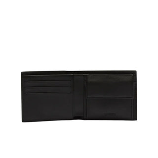 Lacoste portafogli uomo in pelle liscia nero NH1112 000 LACOSTE 
