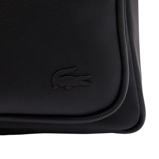Lacoste zaino uomo con tasca tela piquè nero NH4430 000 LACOSTE 