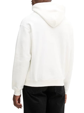 Lacoste felpa uomo con cappuccio in cotone bianco SH7741 70V LACOSTE 