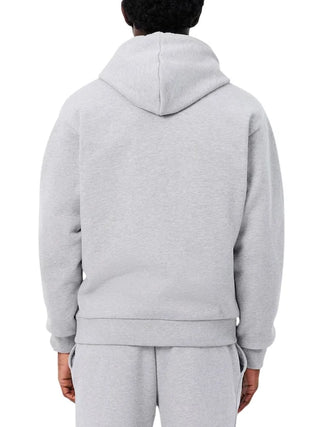 Lacoste felpa con cappuccio felpata uomo grigio melange SH8863 CCA LACOSTE 