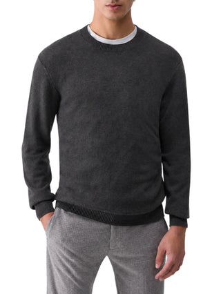 Liu Jo maglia uomo misto lana e cashmere grigio QF6145MA23P 02042 LIU JO 