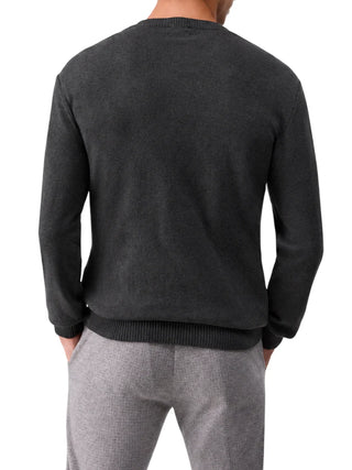 Liu Jo maglia uomo misto lana e cashmere grigio QF6145MA23P 02042 LIU JO