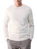 Liu Jo maglia uomo misto lana e cashmere color latte