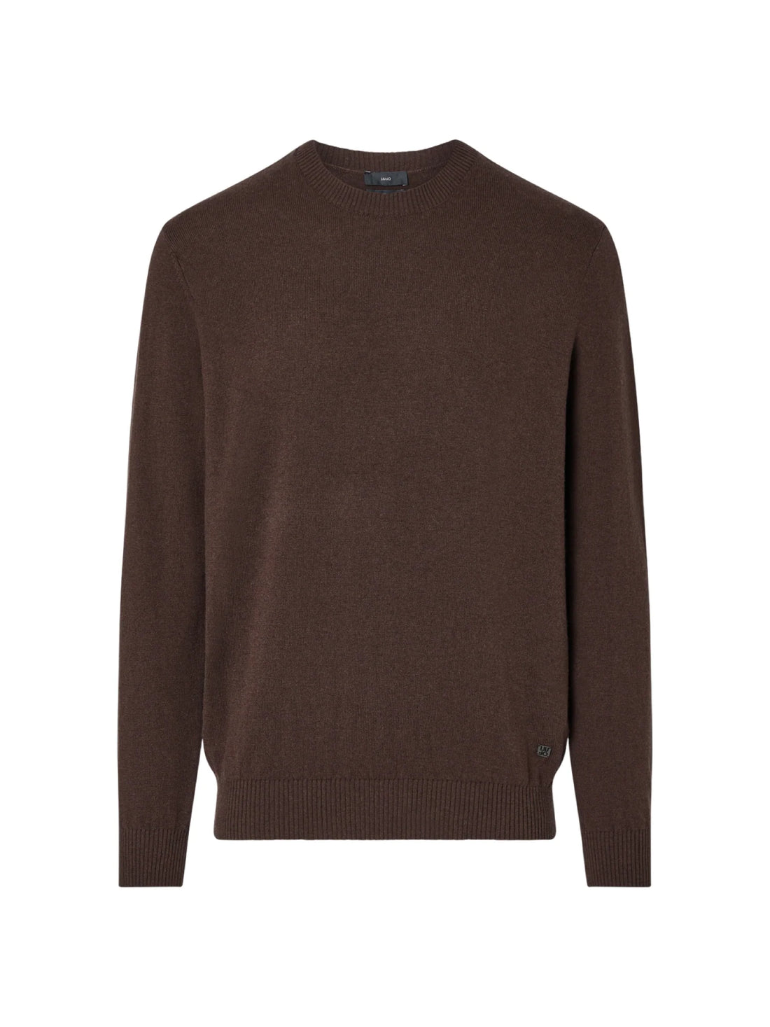Liu Jo maglia uomo misto lana e cashmere marrone