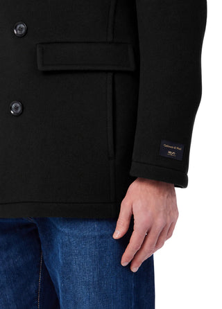 Liu Jo cappotto caban uomo misto lana e cashmere nero QF6148T217A 22222 LIU JO
