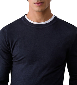 Liu Jo maglia uomo in lana extrafine blu QXX139MA21P 94013 LIU JO