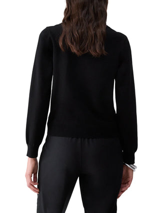 Liu Jo maglia donna con logo gioiello nero TF6261MS63L L9312 LIU JO