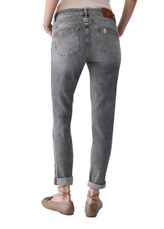 Liu Jo jeans donna slim Monroe in denim stretch lavaggio grigio UF6006D0357 87510 LIU JO