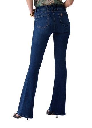 Liu Jo jeans a zampa donna Parfait lavaggio blu medio
