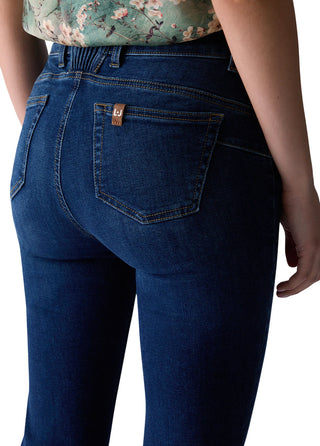 Liu Jo jeans a zampa donna Parfait lavaggio blu medio