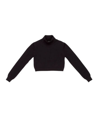 dolcevita cropped LL0744 NERO LU LU'
