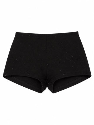 Lulù by Miss Grant shorts bambina con strass nero LL4503 NERO LU LU' 