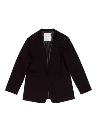 Lulù by Miss Grant giacca blazer bambina con strass nero LL4549 NERO LU LU'