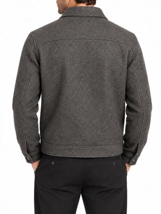 Manuel Ritz cappotto uomo misto lana bouclè tortora 4132H8405C-263743 29 MANUEL RITZ
