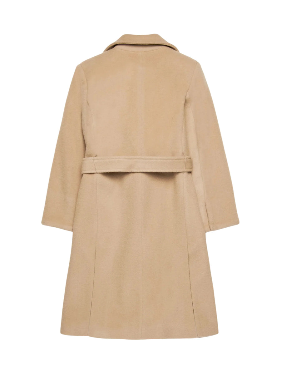 Max&Co cappotto a vestaglia in lana bambina Runaway cammello MX0001-MX052 MX702 MAX&CO 