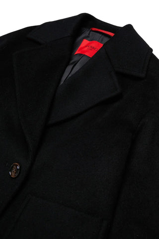Max&Co cappotto corto doppiopetto bambina in lana nero MX0229-MX052 MX900 MAX&CO