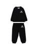 Moschino completo sportivo neonato felpa e pantaloni con orsetto nero