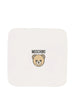 Moschino coperta unisex neonato con stampa orsetto panna