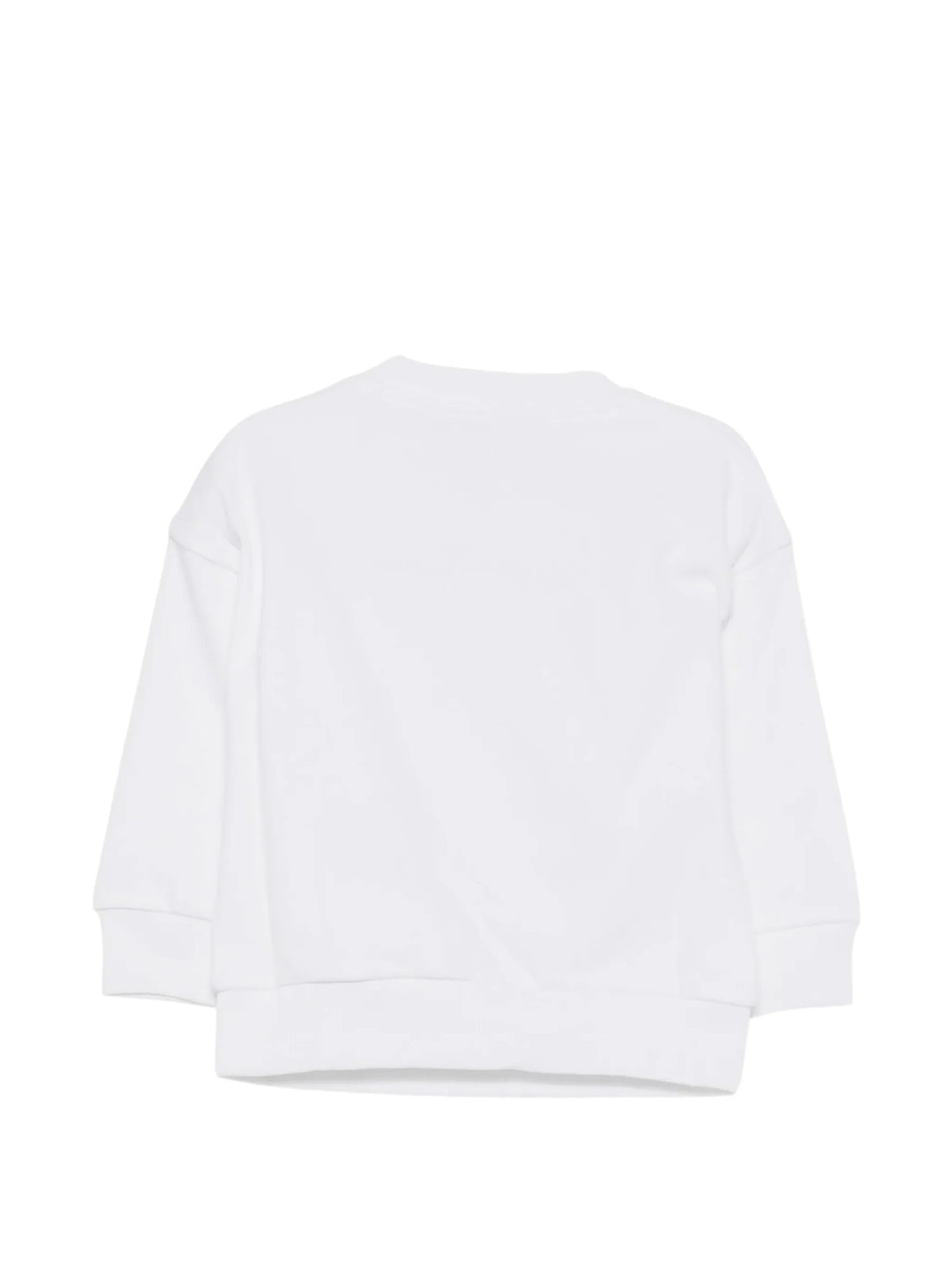 Moschino felpa unisex neonato con orsetto bianco
