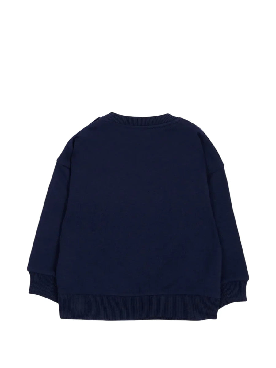 Moschino felpa unisex neonato con orsetto blu
