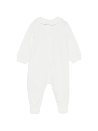 Moschino tutina unisex neonato con piedini stampa orsetto panna MUY09OLCA40 10063 MOSCHINO 
