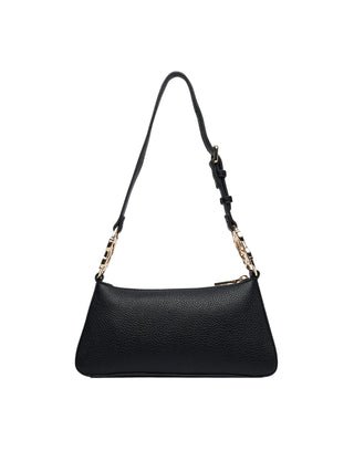 Love Moschino borsa a tracolla in ecopelle martellata nero oro JC4007PP1P-LB0 000 MOSCHINO LOVE 