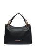 Love Moschino borsa tote a spalla in ecopelle martellata nero