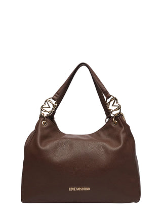 Love Moschino borsa tote a spalla in ecopelle martellata marrone JC4014PP1P-LB0 300 MOSCHINO LOVE 