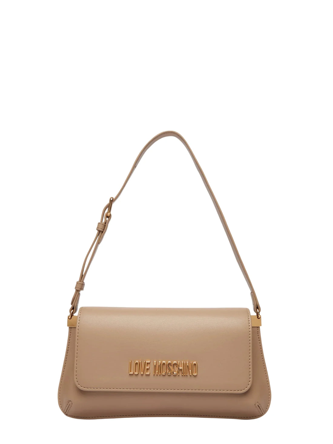 Love Moschino borsa a spalla donna in ecopelle tortora