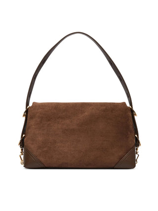 Love Moschino borsa a spalla in ecopelle scamosciata marrone JC4092PP1P-LD1 30A MOSCHINO LOVE 