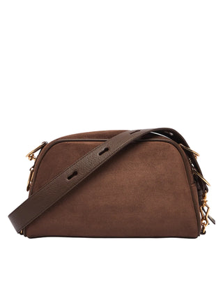 Love Moschino borsa a tracolla donna in velour marrone JC4094PP1P-LD1 30A MOSCHINO LOVE 