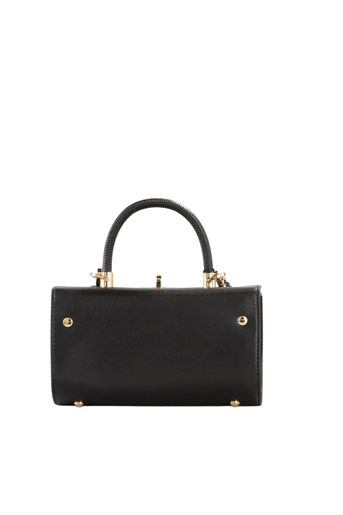 Love Moschino borsa a mano in ecopelle con tracolla nero