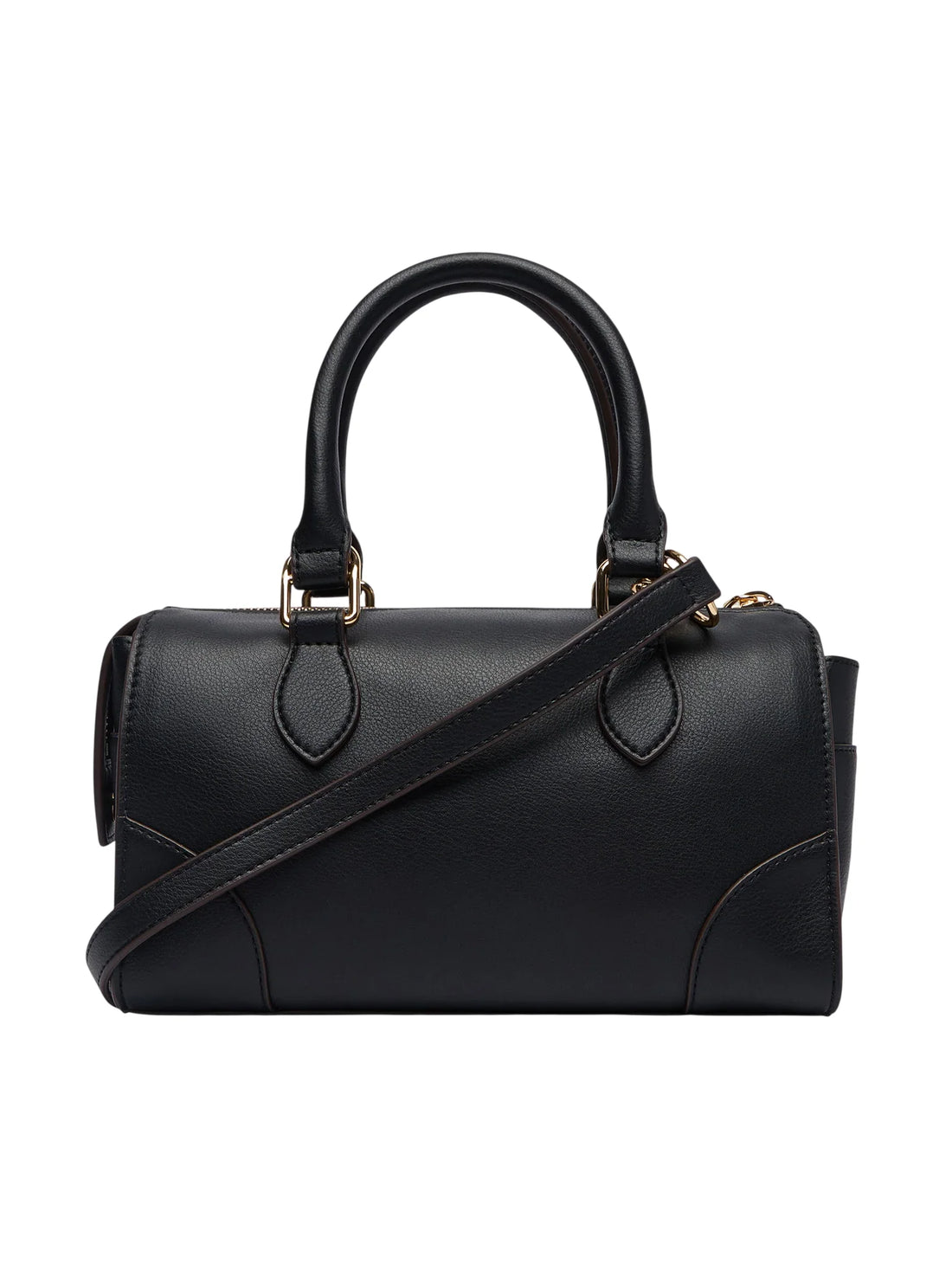 Love Moschino borsa a mano in pelle con charm nero