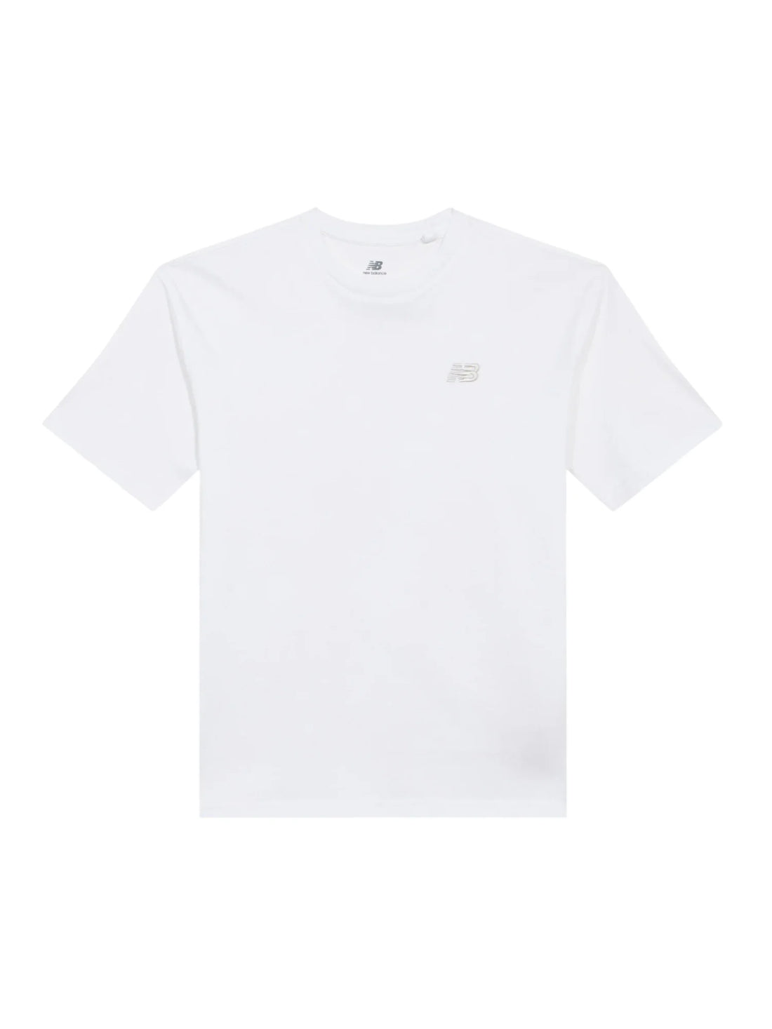 New Balance T-shirt manica corta bambino bianco