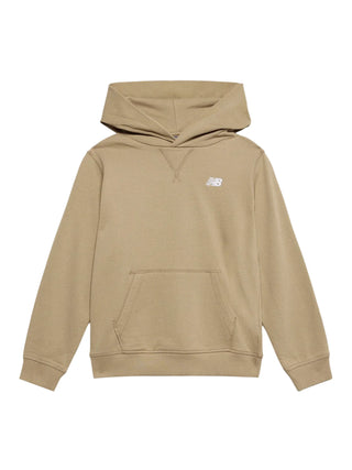 New Balance felpa con cappuccio unisex bambino con logo beige LAKB0003 SOT NEW BALANCE 