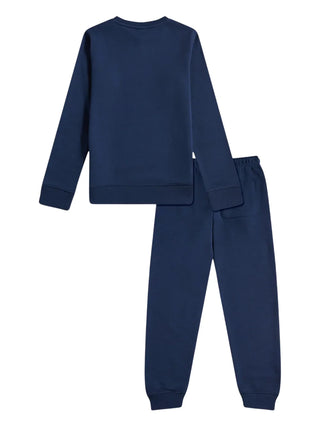 New Balance completo bambino felpa e pantaloni blu LAKB0321 NNY NEW BALANCE
