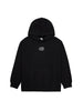 Off White felpa con cappuccio bambino stampa logo nero