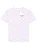 Off White T-shirt bambino manica corta in jersey bianco