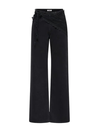 onljuicy hw widw scarf denim 15381780 BLACK DENIM ONLY 