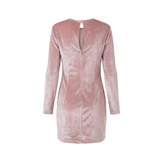 Patrizia Pepe abito corto drappeggiato  in ciniglia bambina rosa 7A0052-J0065 R906 PATRIZIA PEPE